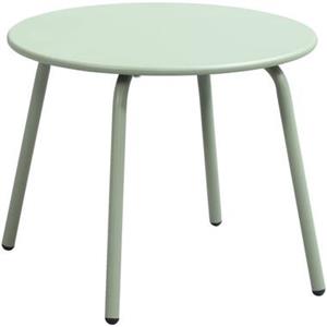 Leen Bakker Bijzettafel Montreal - groen/metaal - 40xØ50 cm