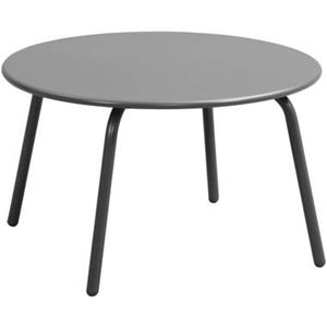 Leen Bakker Bijzettafel Montreal - antraciet/metaal - 36xØ60 cm