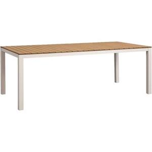Leen Bakker Tuintafel Toulon - zand - 74x212x100 cm