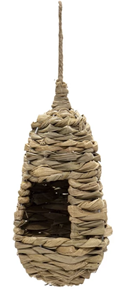 Mcollections Vogelhuis sally zeegras d10h21cm - 