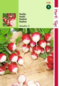 Hortitops Radijs Gaudry 3, Ronde Rode Witpunt - 