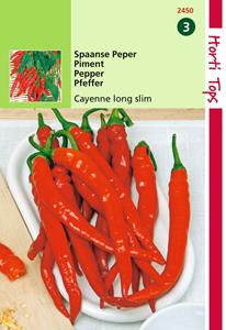 Hortitops Peper Cayenne, Spaanse Lange Rode - 