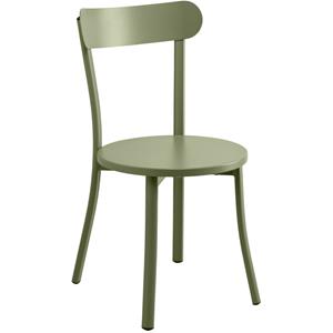 Vega Stoel Pavonia; 46x49x83 cm (BxDxH); groen; 4 stuk / verpakking