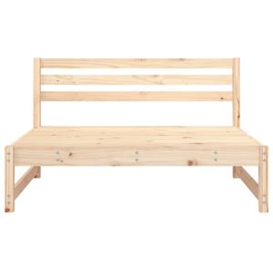 vidaXL Tuinmiddenbank 120x80 cm massief grenenhout