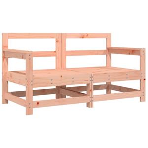 vidaXL Tuinstoelen 2 st met kussens massief douglashout