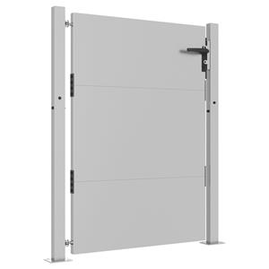 vidaXL Poort 105x130 cm cortenstaal