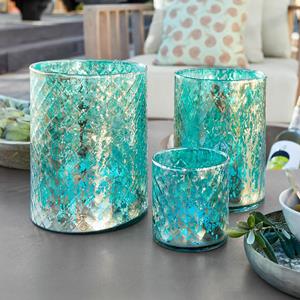Loberon 3-delige set windlichtjes Firalen