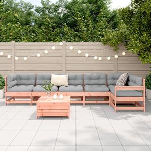 vidaXL 7-delige Loungeset massief douglas vurenhout