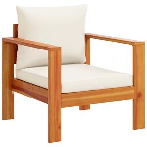 vidaXL 5-delige Loungeset met kussens massief acaciahout
