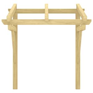 vidaXL 318569 Deurluifel 100x100x80 cm geïmpregneerd grenenhout