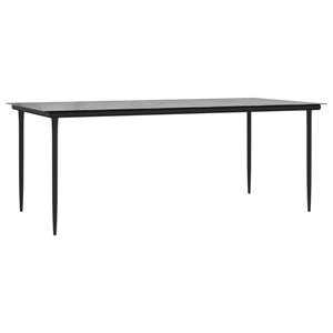 vidaXL 7-delige Tuinset met kussens poly rattan beige