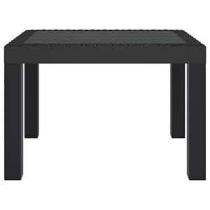 vidaXL Tuintafel 59x47x40 cm PP antracietkleurig