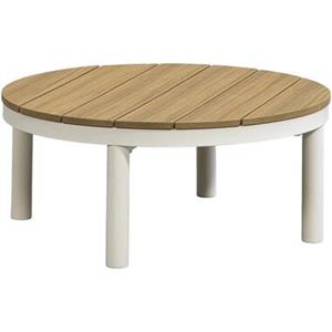 Leen Bakker Tuintafel Soulac - zand - 31,5x75x75 cm