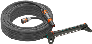 Gardena Textielslang Liano Life 15m Set +  Zwenksproeier AquaZoom L