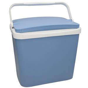 Sunnydays Beach Vibes Koelbox - 24 liter - kunststof - blauw - x 30 x cm -