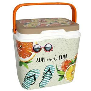 Sunnydays Beach Vibes Koelbox - 29 liter - kunststof - summer print - x 27 x cm -