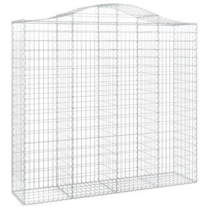 VidaXL Schanskorven 30 st gewelfd 200x50x180/200 cm ijzer