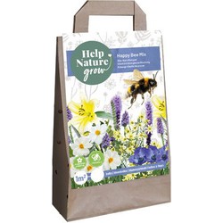Jub Tas happy bee mix, 25 bloembollen - 