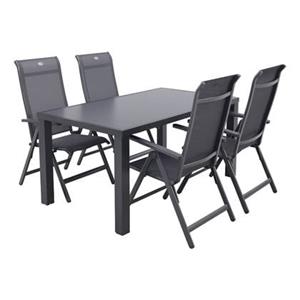 Hartman Milaan|Alma 160 cm. - verstelbare tuinset - 5-delig