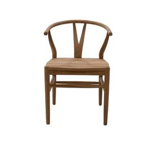 DÉJA Living  Tuinstoel - Naturel Teakhout - Zithoogte 47cm - Skye