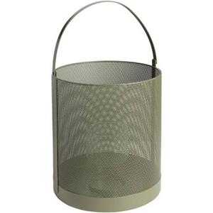 Leen Bakker Windlicht Malaga - groen - 20xØ20 cm