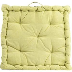 Leen Bakker Matraskussen Mika - lime - 45x45 cm