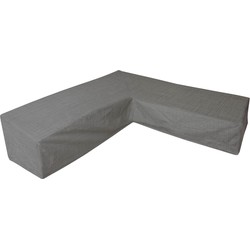 Eurotrail L-vormige loungesethoes Cantonic 325x325x100/70 cm grijs - 