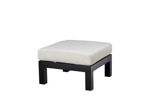 Yoi Footstool Midori Wool White - Black