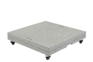 Relax Parasolvoet Lucca 150 kg - 4 zwenkwielen