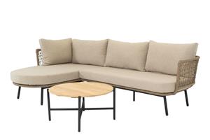 Relax Loungeset Manilla Rechts Sahara Dust 3-delig