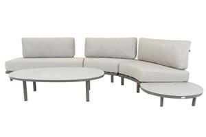 Relax Loungeset Curacao 5-delig inclusief salontafel