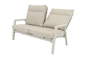 Relax Loungebank Aruba 2-zits Beige Champagne