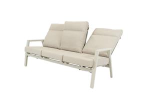 Relax Loungebank Aruba 3-zits Beige Champagne