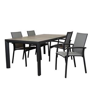 Relax Diningset Faro Trento Keramiek 5-delig 180 x 100 cm