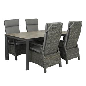 Relax Diningset Faro Dublin Keramiek 5-delig 180 x 100 cm