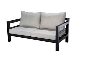 Yoi Loungebank Midori 2-zits Wool White - Black