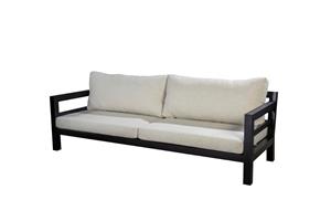 Yoi Relax Loungebank Midori 4-zits Wool White - Black