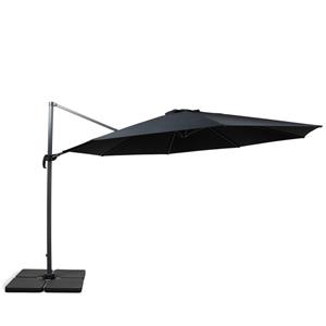 Zweefparasol XL - Zwart