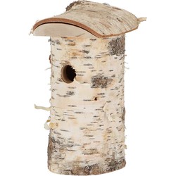 Esschert Design Nestkast Pimpelmees Berken Hout 13,4x16,9x25,5cm 100% Fsc
