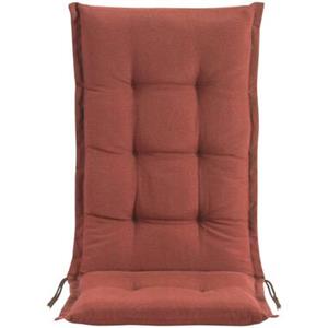 Leen Bakker Terrasstoelkussen Brest - terracotta- 120x50 cm