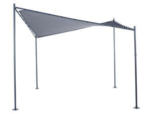 Livarno home Paviljoen Butterfly, 3,5 x 3,5m, antraciet
