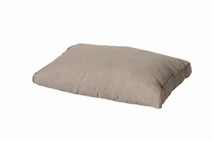Madison 2 stuks! Kussen Lounge rug soft 60x40 Basic taupe - 