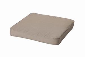 Madison 2 stuks! Kussen Lounge luxe 60x60 Basic taupe - 