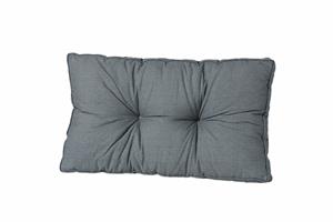 Madison 2 stuks! Lounge kussen 73x43 Basic grey - 