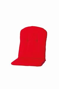 Madison 2 stuks! Kussen Kuip hoog 45x96 Panama red - 