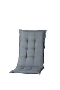 Madison 2 stuks! Rugkussen hoog grijs Basic - 