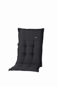 Madison 2 stuks! Kussen mona niedrig Rib black - 