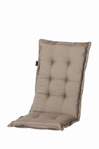 Madison 2 stuks! Kussen hoog 50x123 Basic taupe - 