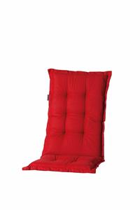 Madison 2 stuks! Kussen hoog 50x123 Basic red - 