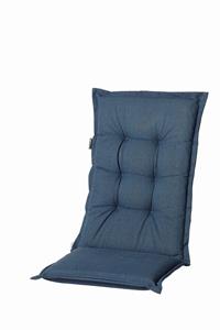 Madison 2 stuks! Kussen hoog 50x123 outdoor Oxford blue - 